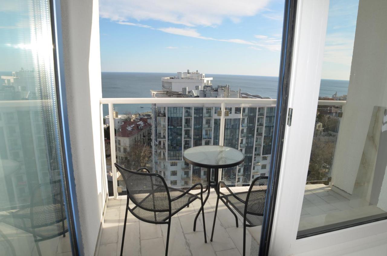 New Romantic Sea-View Studio By Odessa Beach Bagian luar foto